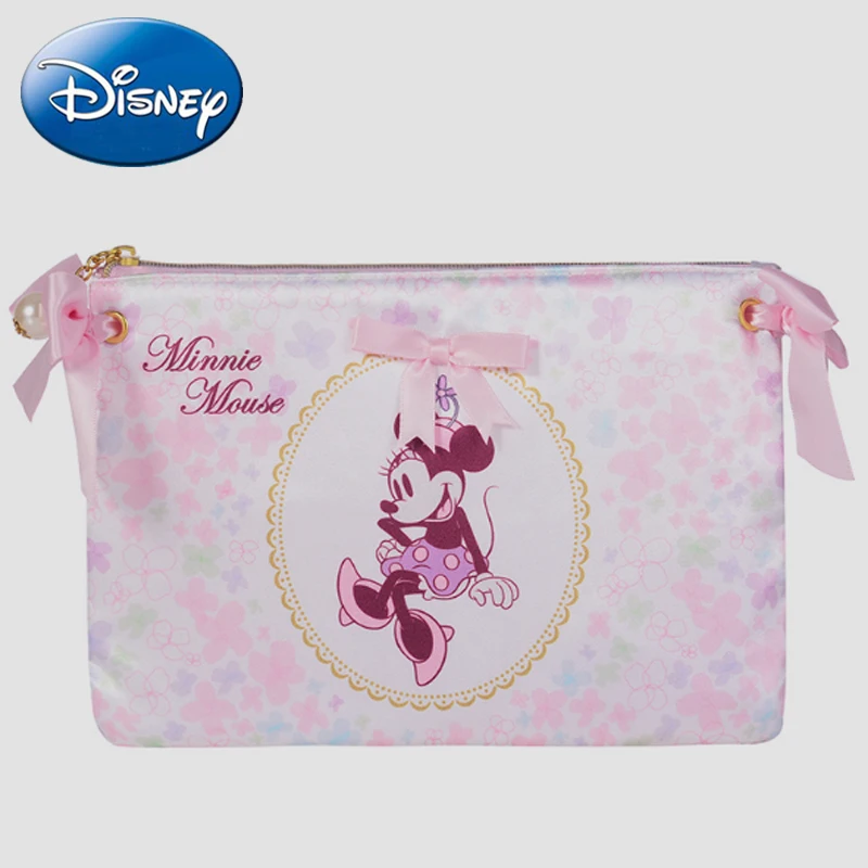 Disney Женская мода Минни лук девушка сумочка сумка вечерние клатчи дорожный