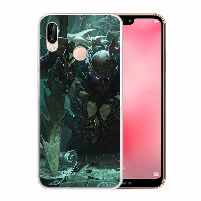 Тонкий Силиконовый ТПУ мягкий чехол для телефона huawei P20 Lite/Нова 3E крышка Капа Fundas