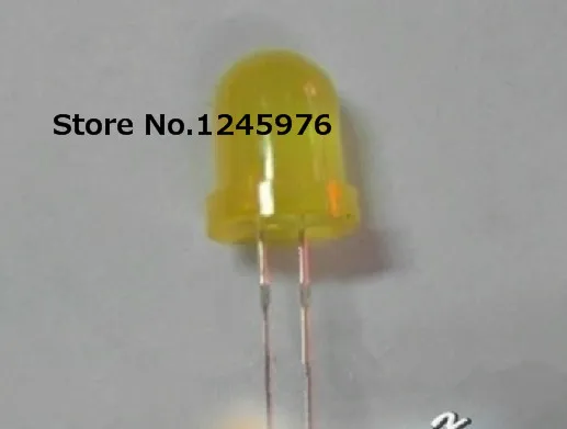 

8MM yellow to yellow light light-emitting diode LED