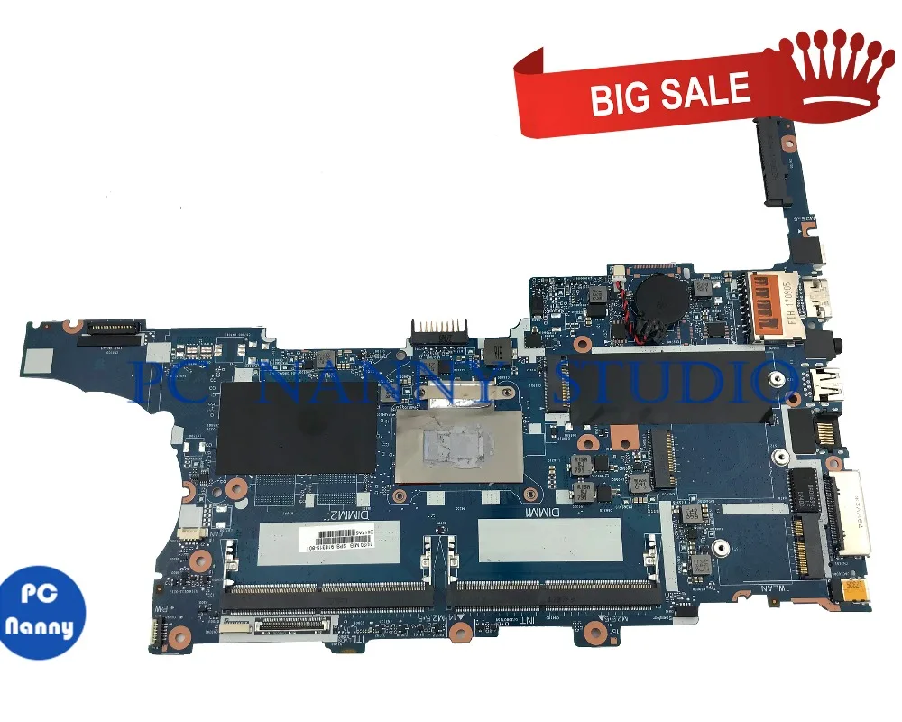 Материнская плата для ноутбука HP EliteBook 840 G3 918315 601 i7 6600U 6050A2892401 MB A01 GMA HD