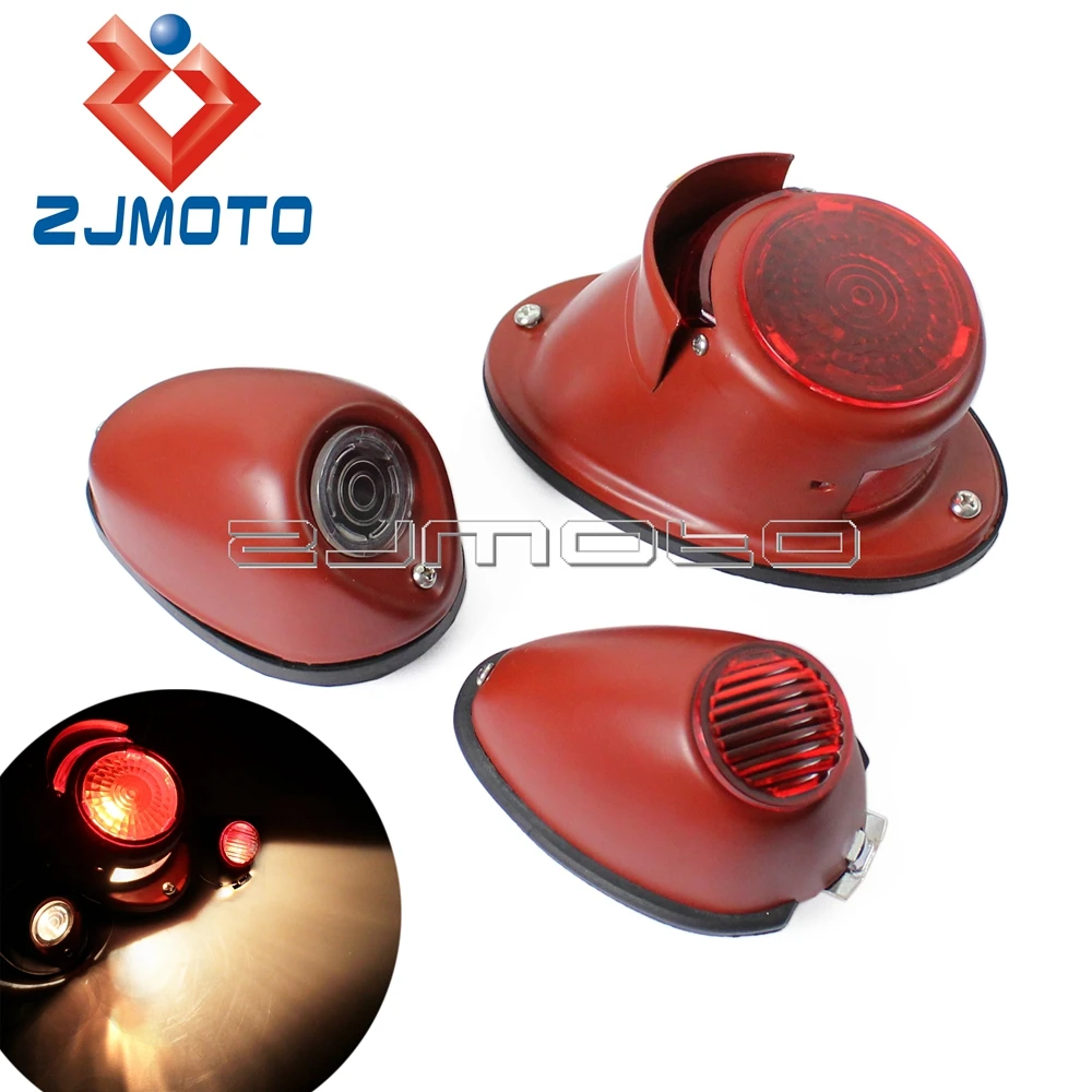 Для Zundapp дБ DS DBK KS KS750 коляской задний светильник для BMW R12 R75 R51 R61 R66 R71 сбоку хвост