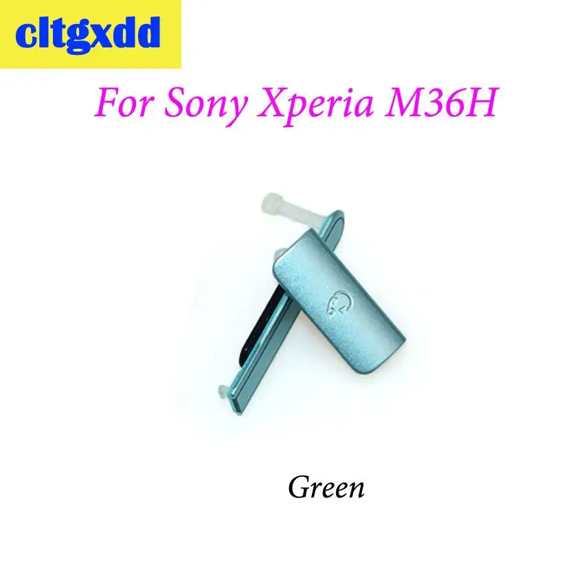 Cltgxdd USB зарядный чехол и гнездо для наушников Sony Xperia ZR M36H наушники Пылезащитная
