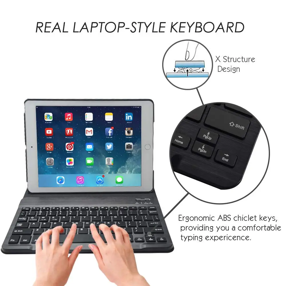 Чехол с подсветкой клавиатуры для iPad Air 3 10 5 2019 Pro ультратонкий кожаный чехол