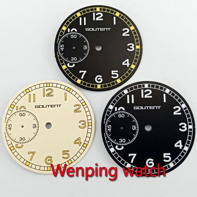 36 8 мм relojes dial желтый белый черный ajuste ETA 6497 Asia 3600 movimiento reloj Goutent piezas | Наручные часы