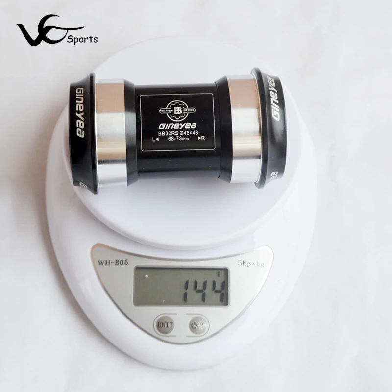 GINEYEA PF30 BB30 прессованный Нижний Кронштейн для велосипеда 145g 7075AL CNC ось велосипеда GXP 24 мм/22 мм sram pedalier bicicletas Сверхлегкий