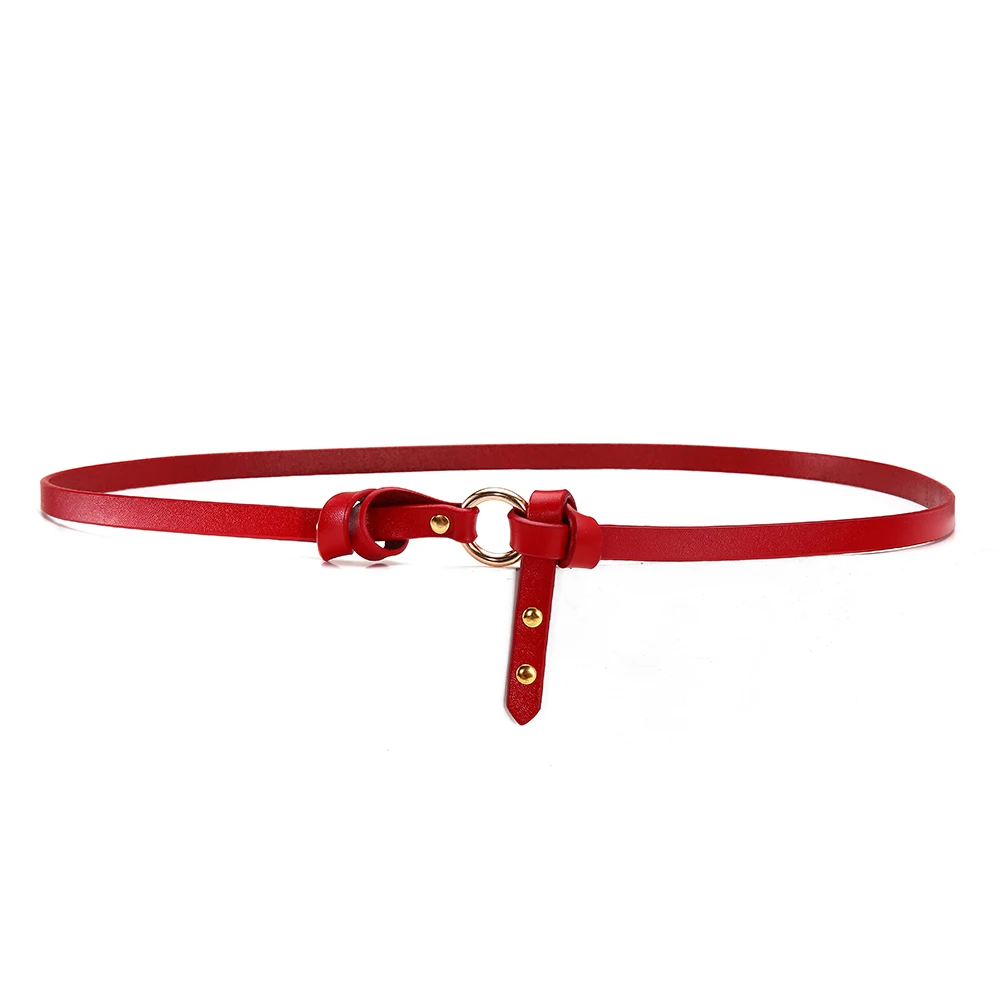 ZK608 Red Женский, женский, женский ремень,, кожаный, cinturon mujer ceinture femme cinto feminino, дизайнерские, роскошные ремни для женщин - Цвет: ZK608 Red