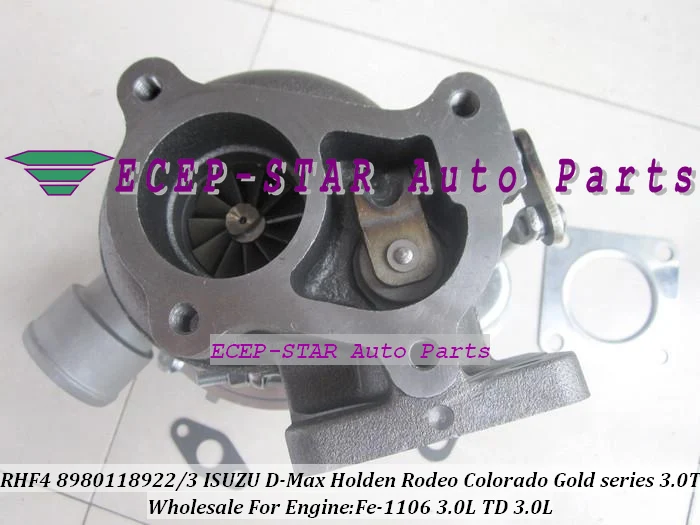 Турбокомпрессор RHF4 VIFE 8980118922 8980118923 для ISUZU D Max Holden Rodeo Колорадо Золотая серия 3.0TD Fe