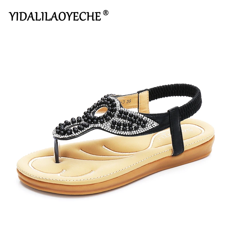 YIDALILAOYECHE/2019 г. модные летние женские босоножки вечерние классические сандалии с