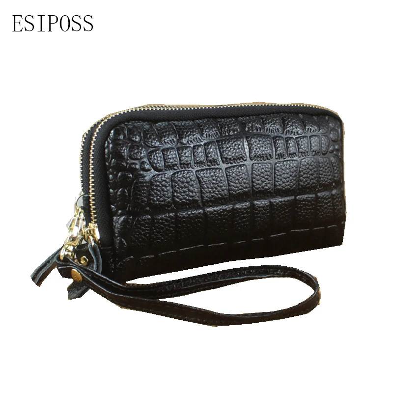 Женская косметичка из спилка сумочка на молнии женские клатчи профессиональный