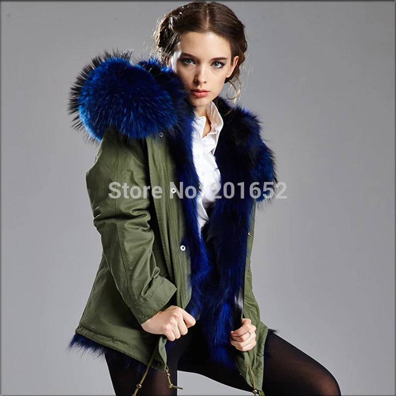 Пальто женское зимнее со съемным мехом с капюшоном подкладкой из натурального