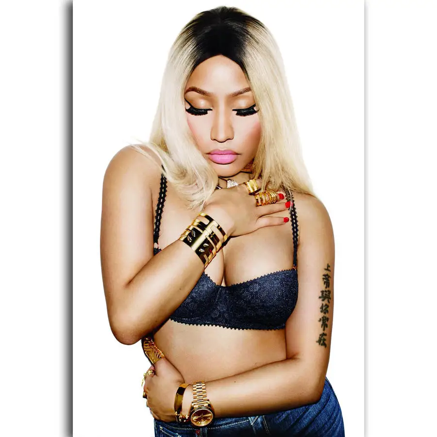 S371 Nicki Minaj рэп музыкальный певец рэпер звезда настенная живопись Печать На