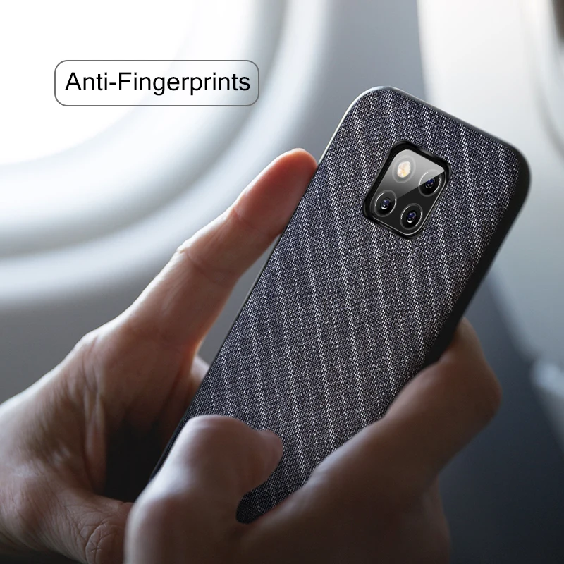 Чехол Mofi для Huawei Mate 20 pro чехол-накладка тканевый деловой чехол ручной работы