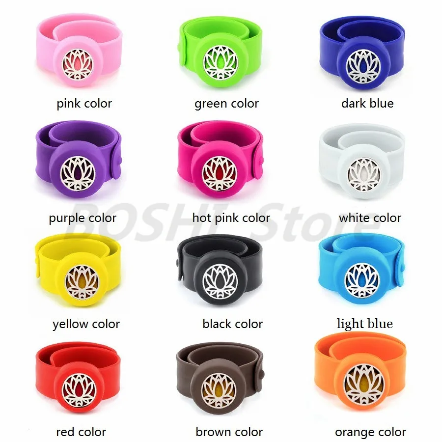 PC12 Repellent diffuser Bracelet 25mm Essential Oil Diffuser locket bangle 10Pads as kids gift | Украшения и аксессуары