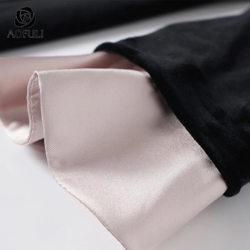 L/XL/2XL бархатное платье с бриллиантами в стиле ретро Осень зима 2019 женское