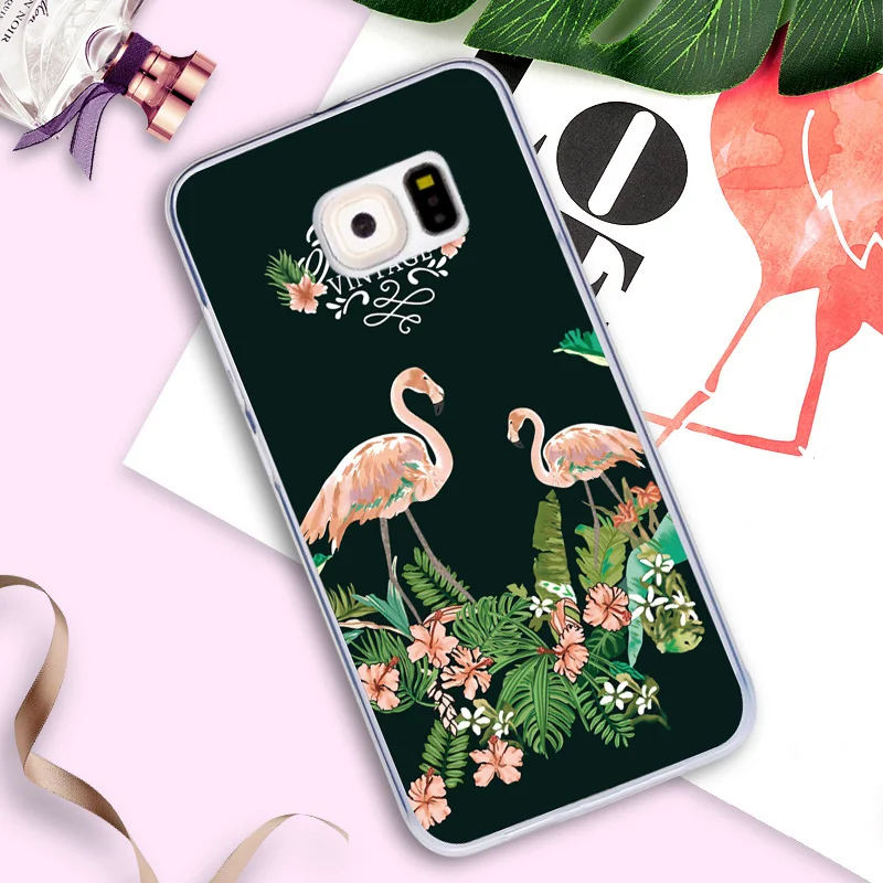 Чехол для Samsung Galaxy S6 g9200 g920 G920F sm-g920f Силиконовая задняя крышка роспись животных
