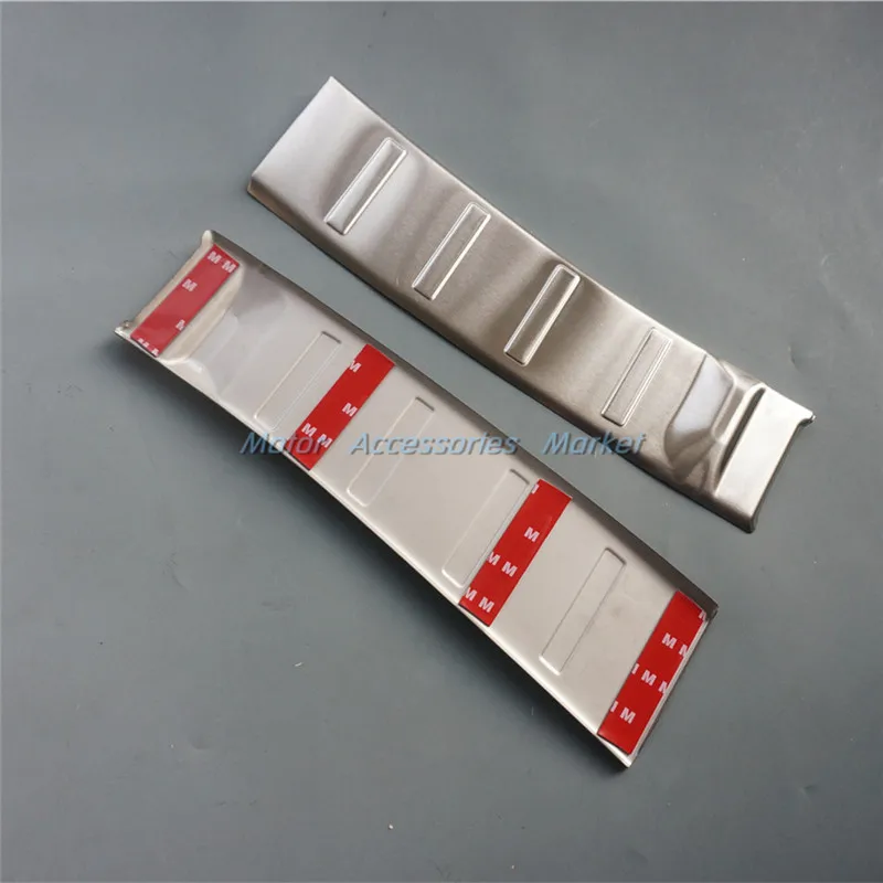 Новый протектор внутреннего бампера багажника из нержавеющей стали для Mitsubishi