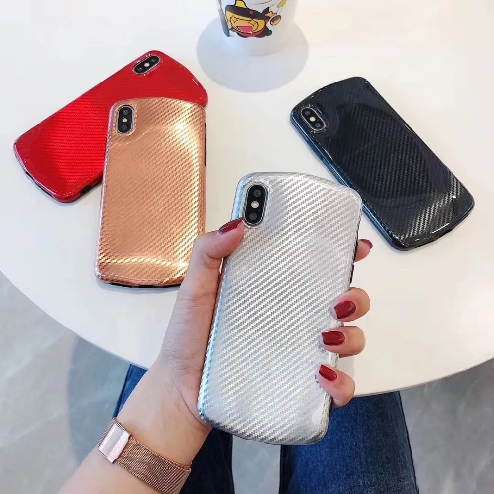 Глянцевое покрытие устойчивый к царапинам Телефон чехол для iPhone 6 S 7 8 Plus X XR XS MAX