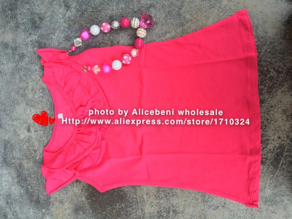 

Girls Real Tank Tops Camisole Children Summer Style Candy Colors Cotton Baby Suspenders Kids T Shirts Ruffle Girl Clothing