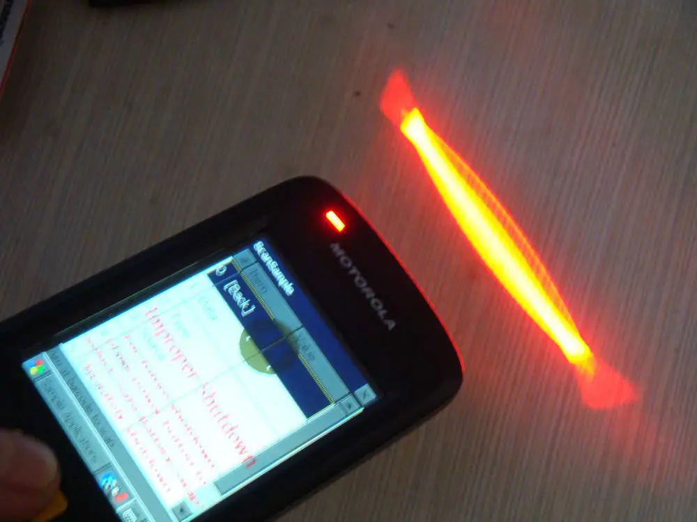 Motorola MC2180 2 8 &quotсенсорный мобильный компьютер 1d-линейный Imager W/O аккумулятор с