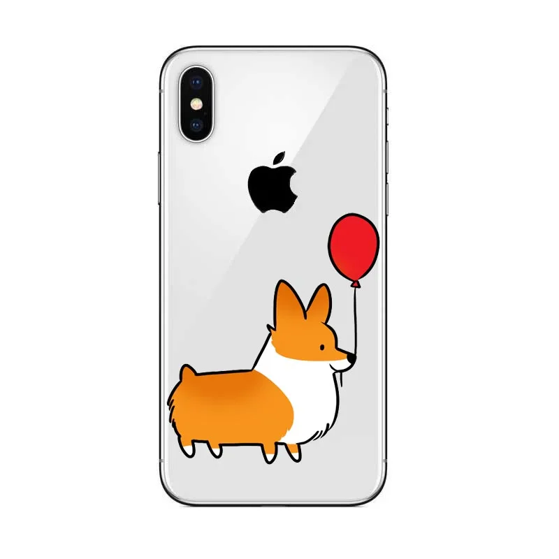 Милый мягкий силиконовый чехол из ТПУ для iphone X MAX XR 8 8Plus 7 7Plus 6 6S Plus 5|Чехлы-накладки|