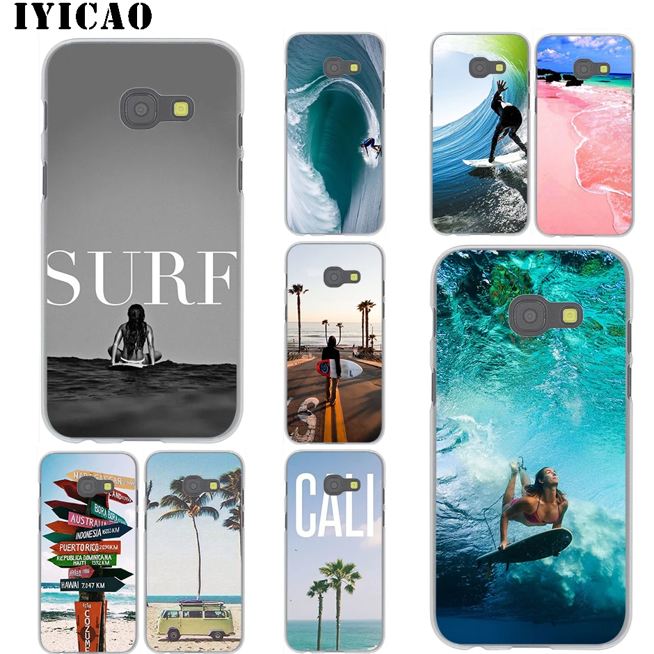 Пляжная дорожка для серфинга Samsung Galaxy A3 A5 A6 A7 A8 Plus 2018 A9 A10 A30 A40 A50 A70 M10 M20 M30 A10S A20S A30S A40S
