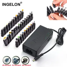 Laptop Power Charger 34pcs Universal Adapter 96W 12v to 24v Adjustable carregador portatil for Lenovo Dell HP Asus Acer Chargers