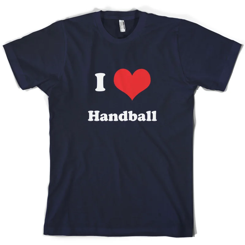 I Love Handball-Мужская футболка-10 цветов-Бесплатная доставка в Великобританию! Мужская