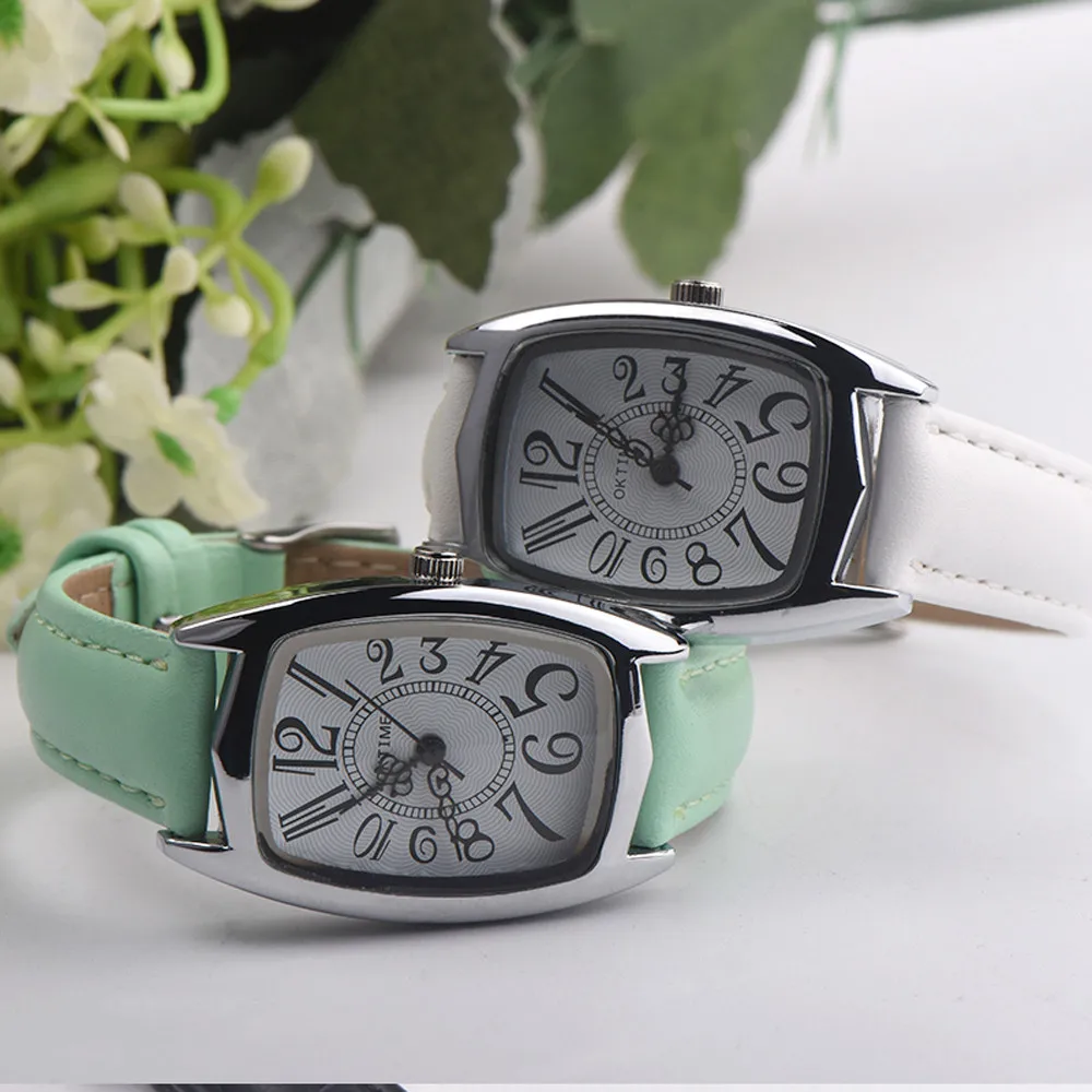 Часы OKTIME женские кварцевые аналоговые модные повседневные шикарные наручные с