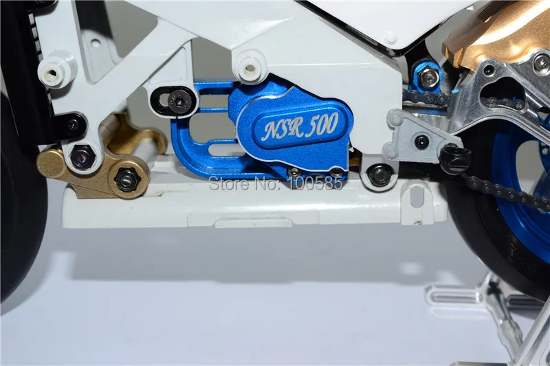 Коробка передач из сплава NSR500 KYOSHO MOTOR CYCLE 1/8 (новый дизайн подходит для детской