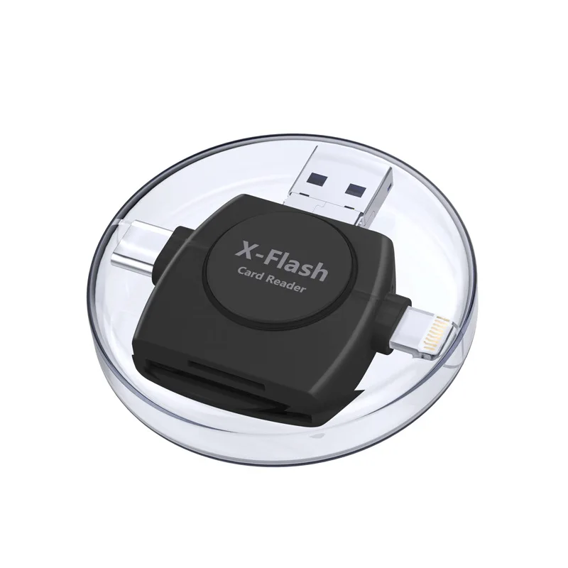 Устройство для чтения карт памяти lightning/sd usb 3 0 OTG type c|Картридеры| |