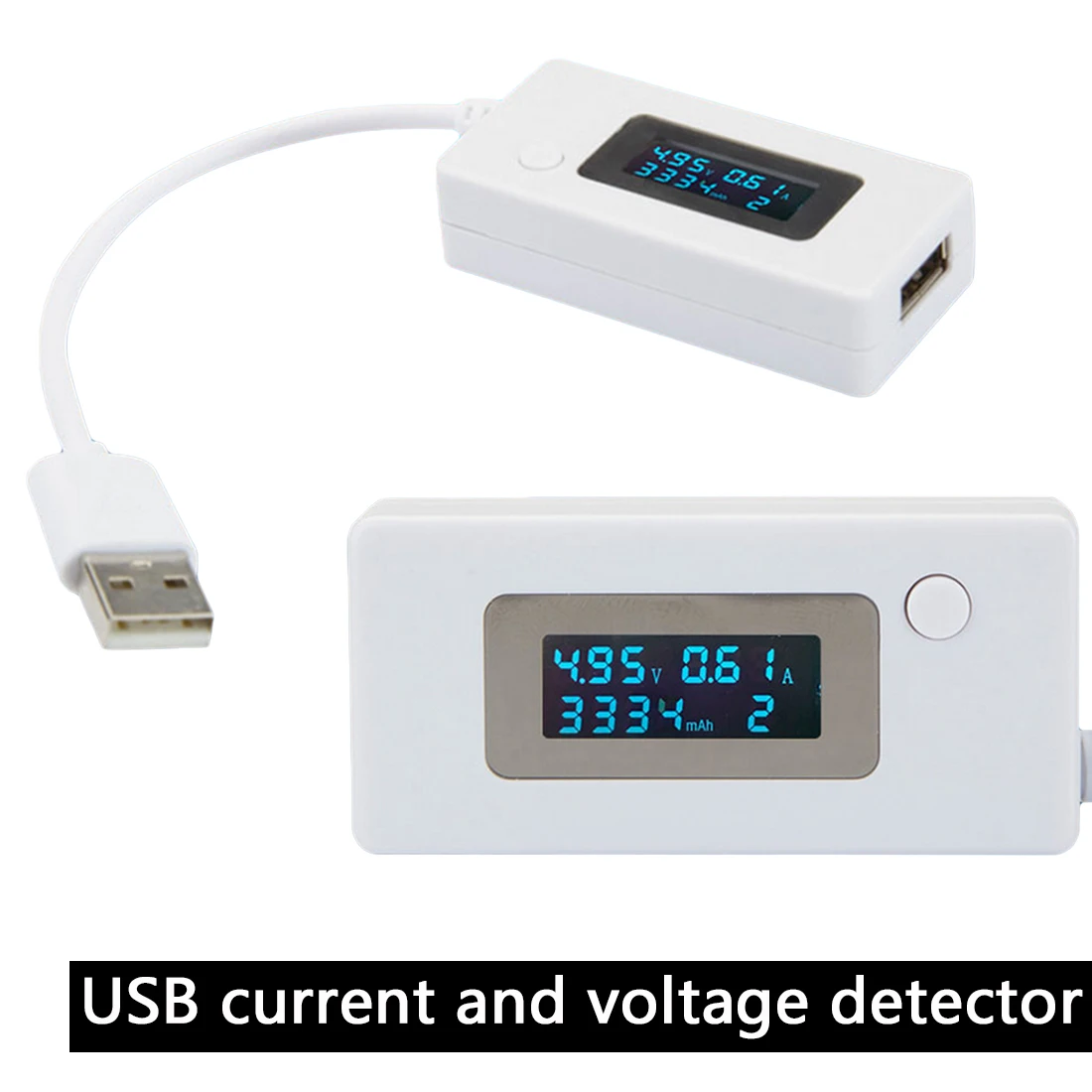 Тестер напряжения емкости аккумулятора 1 шт. ЖК-дисплей Micro USB зарядное устройство