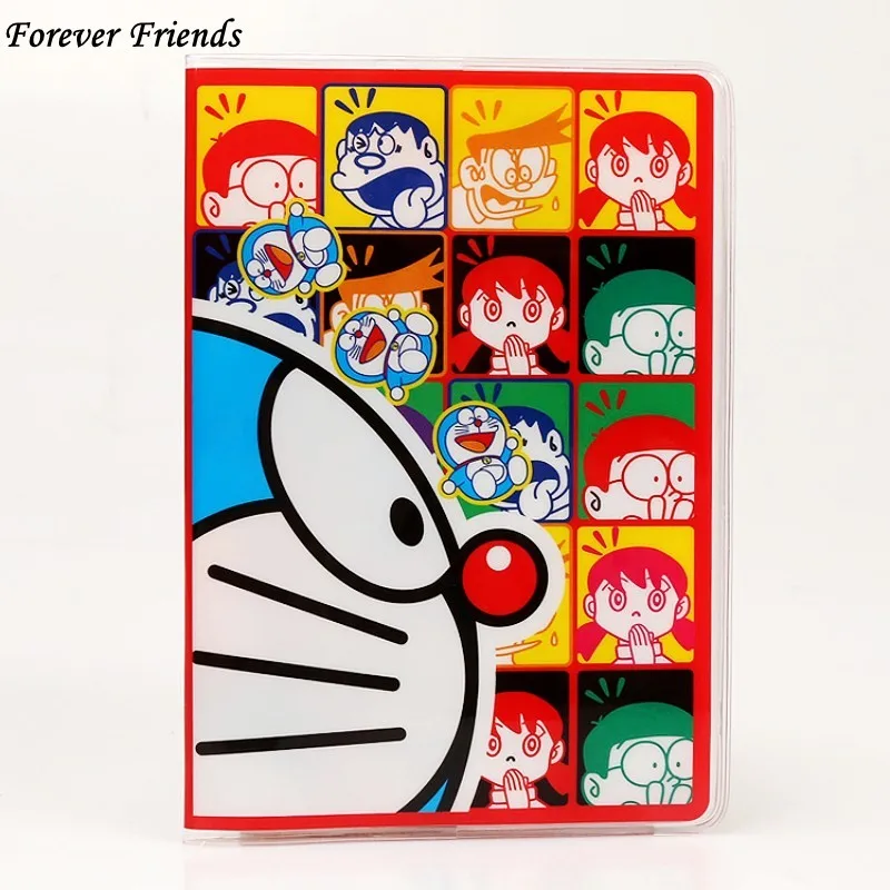 Набор для загранпаспорта Doraemon из ПВХ Обложка паспорта Мультяшные документы на