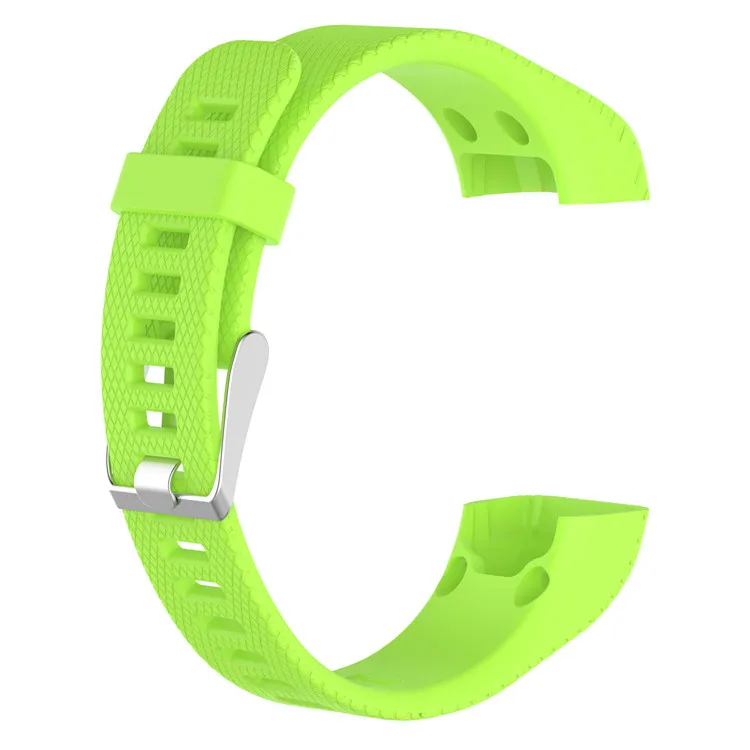 lime green Высокое качество ремешок для часы Garmin vivosmart HR Plus HR+ ремень спортивные силиконовые часы-браслет Фитнес браслет с инструментами+ винт - Цвет: lime green