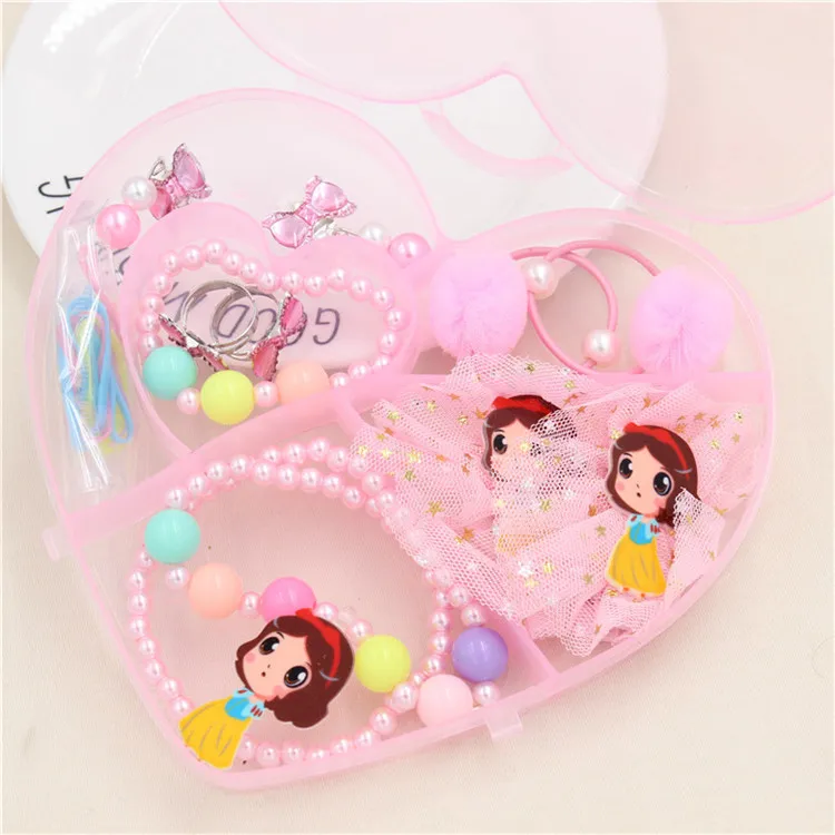 Snow white series 12-15 шт./кор. весь набор Минни Маус hello kitty заколки для волос Детские бантики для волос заколки для волос аксессуары - Цвет: Snow white series