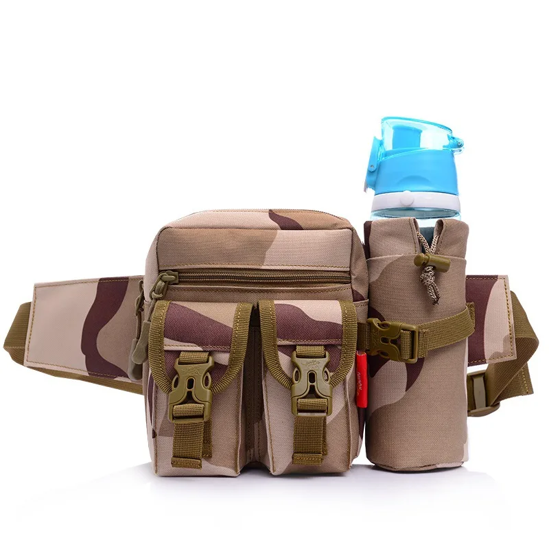 Tri Color Camo TANLUHU 328 Мужская и женская сумка через плечо на поясе Съемная водонепроницаемая сумка для велоспорта тактический охотничий камуфляж, лесная местность сумка - Цвет: Tri Color Camo