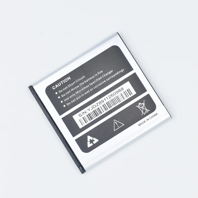 Hekiy Новый аккумулятор для MICROMAX D303 Замена батареи 100% оригинальный 1300 мАч резервная