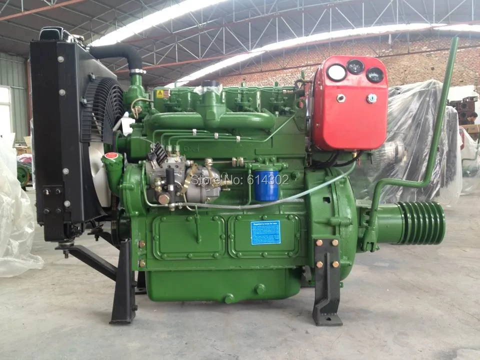 ZH4100P фиксированная мощность 40 кВт/2000rmp weifang дизельный двигатель с соединением сцепления