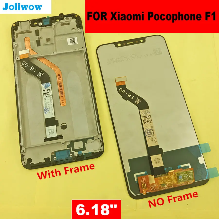 Для Xiaomi pocophone f1 сенсорный экран Переднее стекло Сенсорная панель Замена внешняя панель Крышка объектива Запасная часть