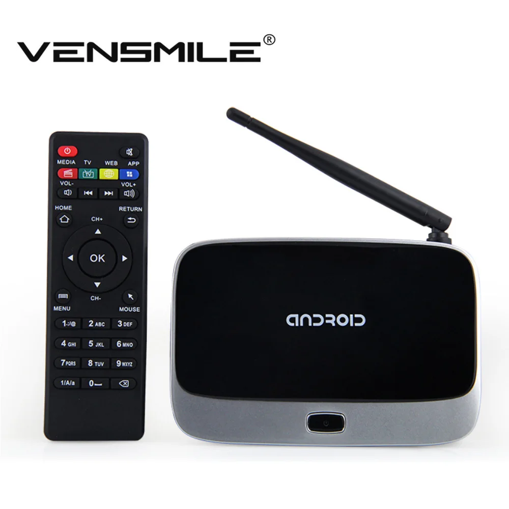Оригинал CS918 Android 4.4 TV BOX XBMC Fully Loaded MK888 RK3188T Quad core 1 Г/8 Г Smart Media Player Bluetooth Wi Fi Антенны|quad