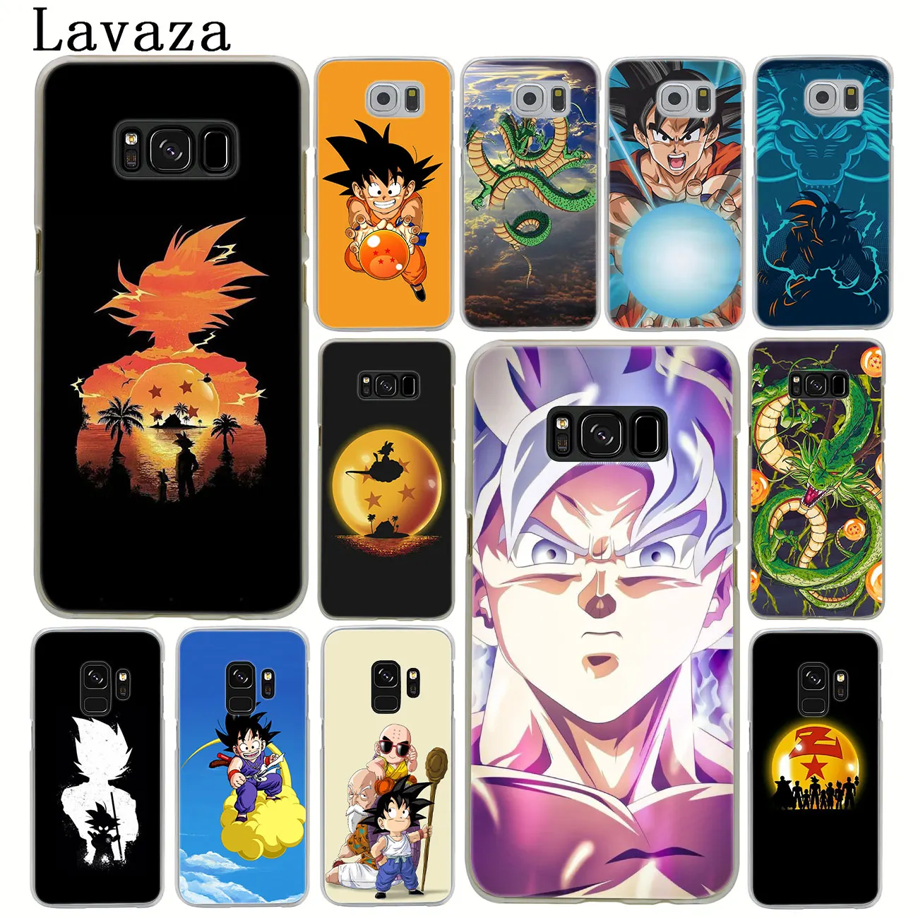 Жесткий чехол для телефона Lavaza Dragon Ball Goku Samsung Galaxy S7 S6 Edge S8 S9 + S10 Plus
