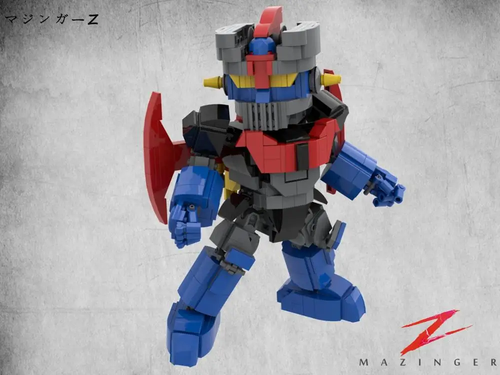 Блоки MOC роботы Mazinger Z Супер робот войны совместимые Legoelys|Игрушечные кубики| |