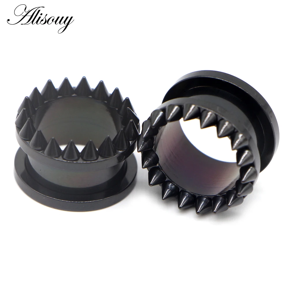 Туннели с заклепками и заглушками для пирсинга мужские растягиватель комплект