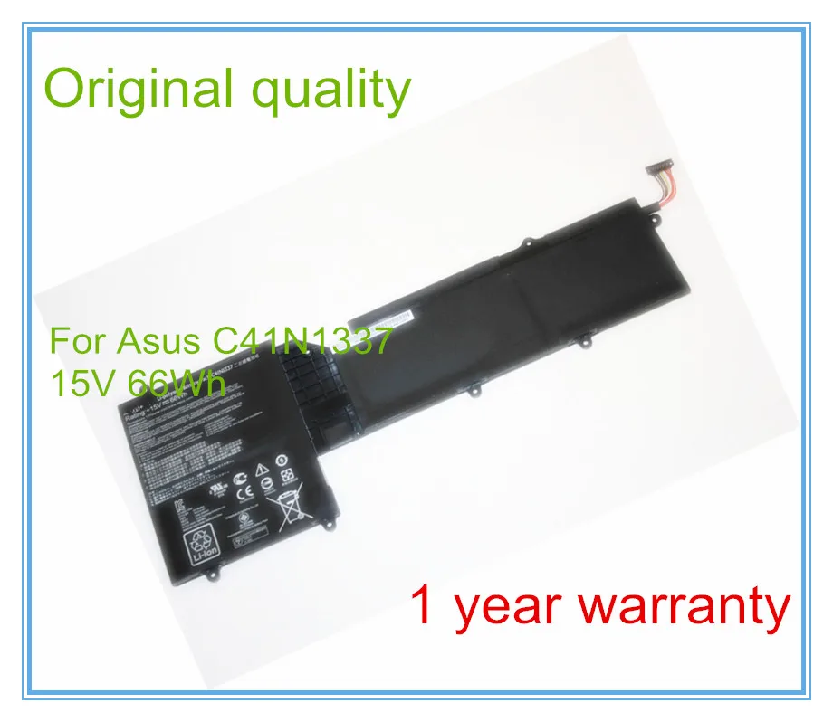 Оригинальный Новый аккумулятор для ноутбука C41N1337 15V 66Wh 8cell серии C41N1337|new laptop