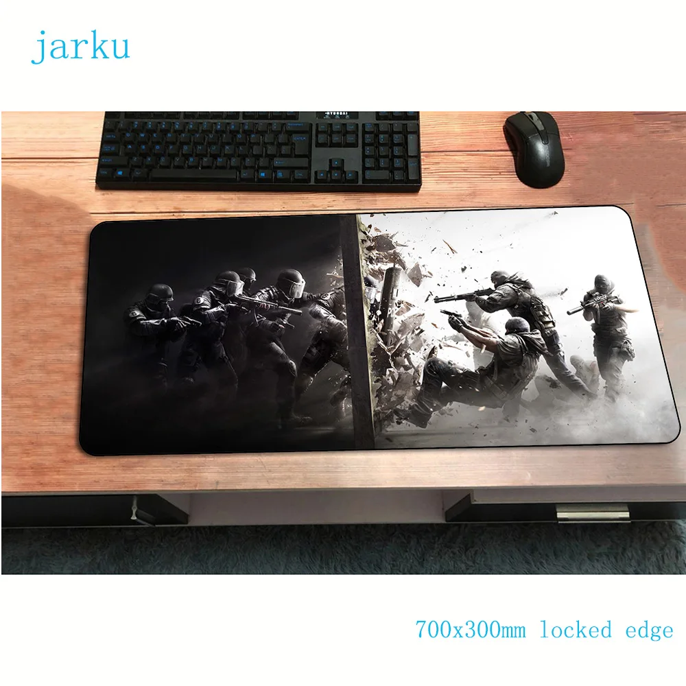 Игровой коврик для мыши rainbow six 700x300x3 мм|Коврики мышей| |