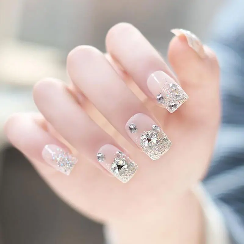 Белый карандаш для маникюра стразы 17 см 4 шт./упак.|crystal tool|rhinestone gemsrhinestones nail crystal |