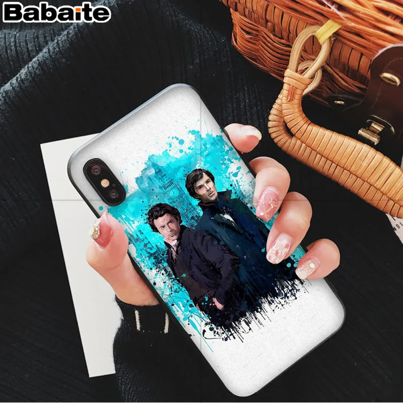 Babaite 221B Шерлок Холмс Новинка чехол для телефона Fundas чехол для iPhone X XS MAX 6 6s 7 7plus 8 8Plus 5 5S SE XR