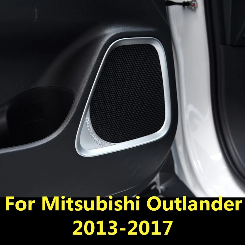 Для Mitsubishi Outlander 2013 2017 пластиковая Автомобильная дверь аудио динамик рамка