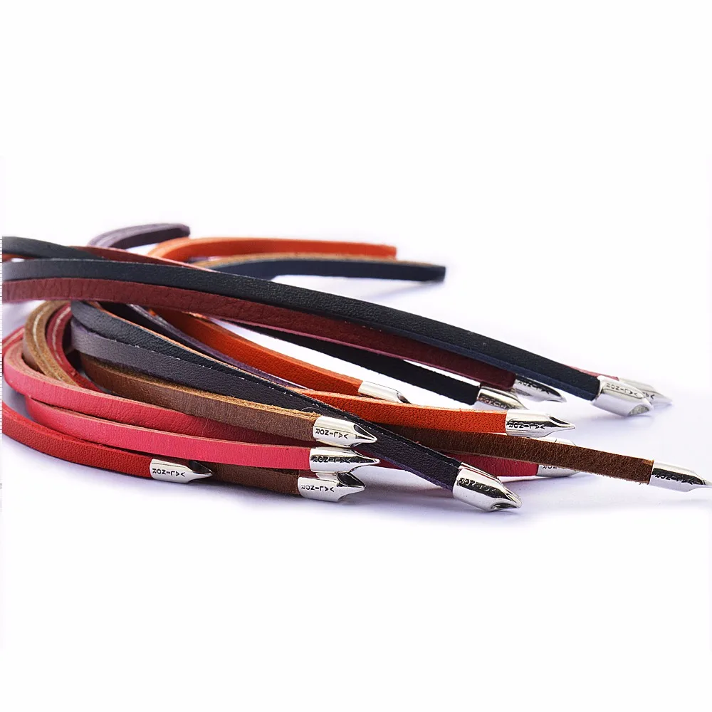 Темно красный Двухслойный Кожаный Браслет первого слоя браслеты из