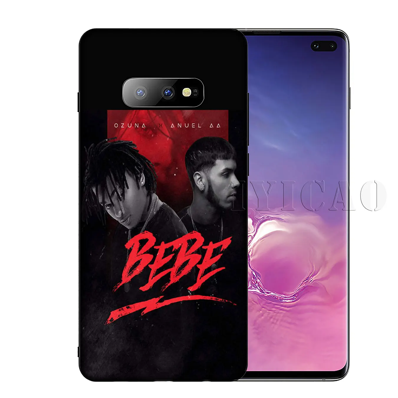 IYICAO Anuel AA Soft Silicone Phone Case for Samsung Galaxy S20 Ultra S10 Lite S9 S8 Plus S6 S7 Edge S10e Cover |