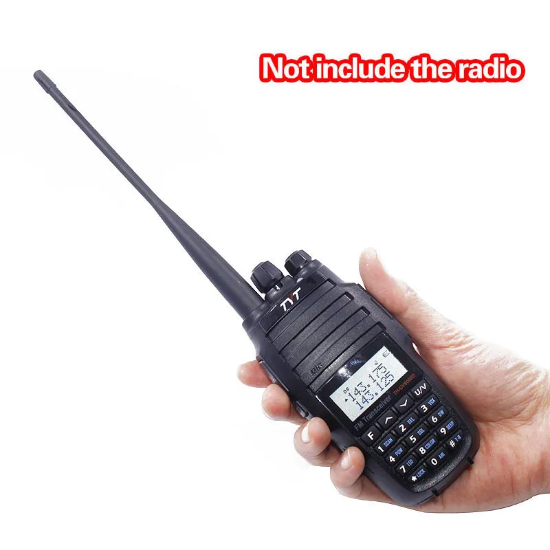 Оригинальная TYT Двухдиапазонная 136-174/400-520 МГц UHF/VHF SMA-Male 17 2 см/6 7 дюйма Антенна для